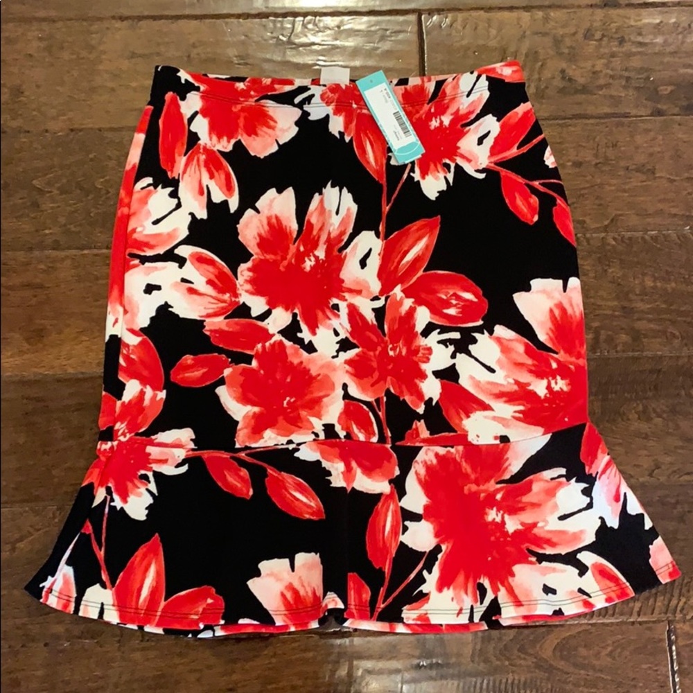 Kaileigh floral skirt